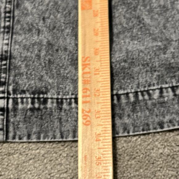 Who What Wear Small Dress 100% Cotton Denim Long Sleeve Stone Wash Black NWT - Picture 11 of 11